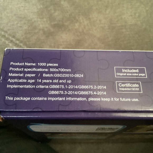 1000pc Puzzle - Picture 4 of 4